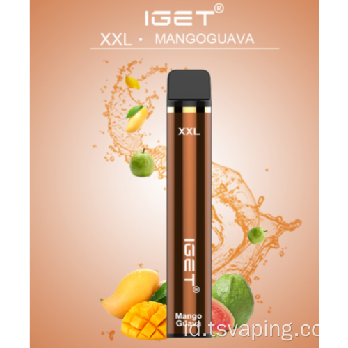 Rasa buah sekali pakai vape vape vape 1800 puffs